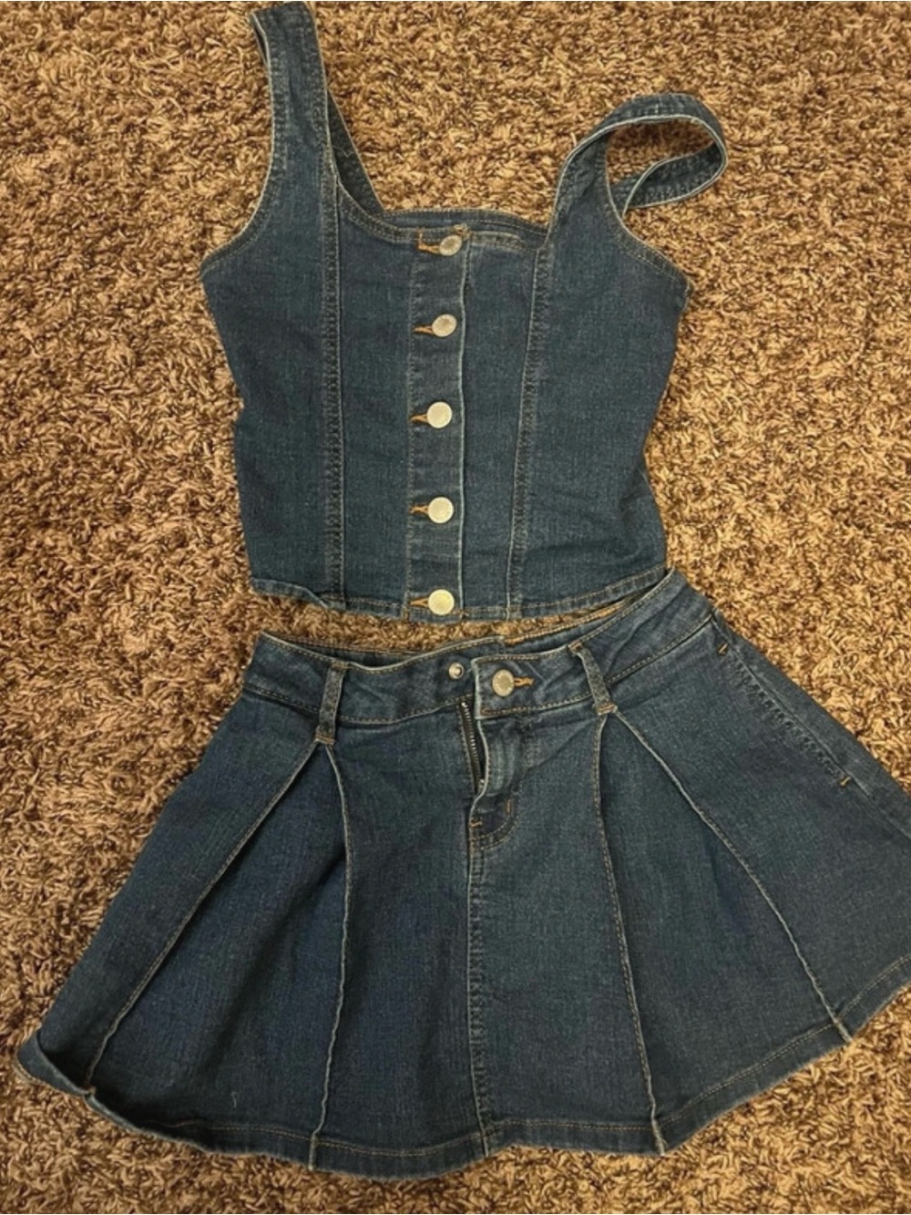 Stylish Denim Kids Skirt